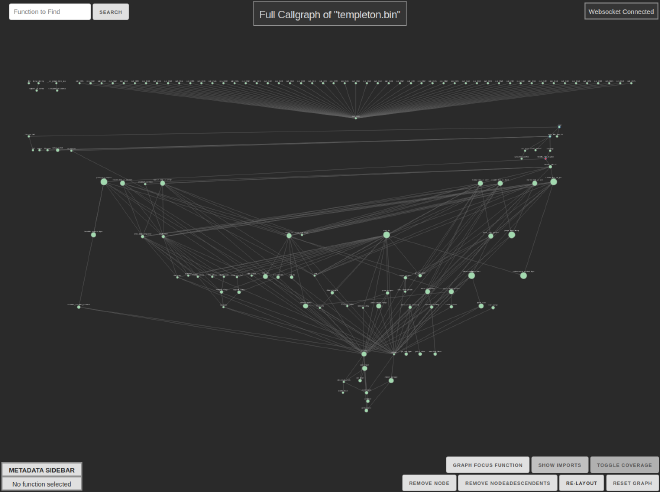 Ariadne callgraph with imports filtered